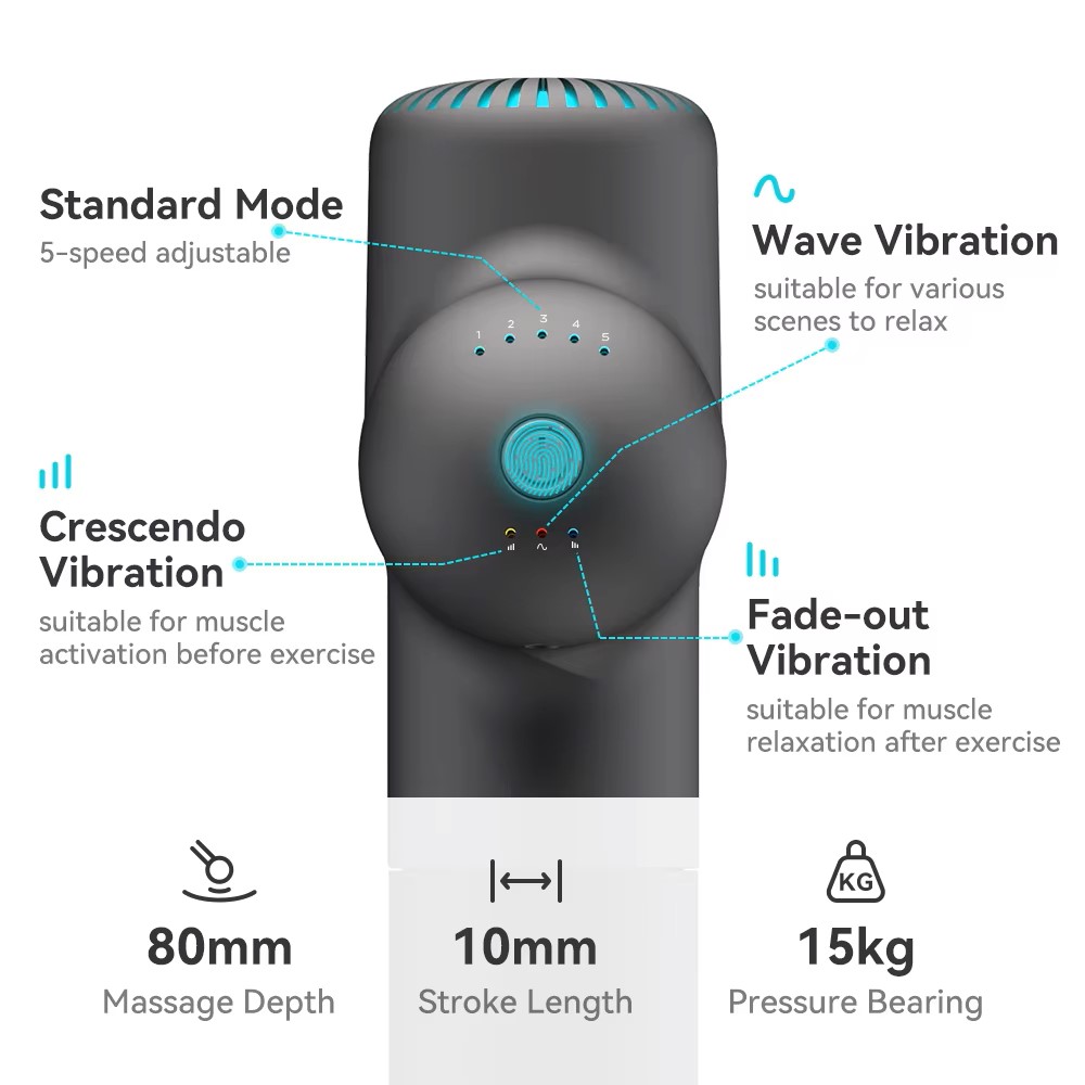Booster Massage Gun Electric N - đánh giá và giá Massage Gun