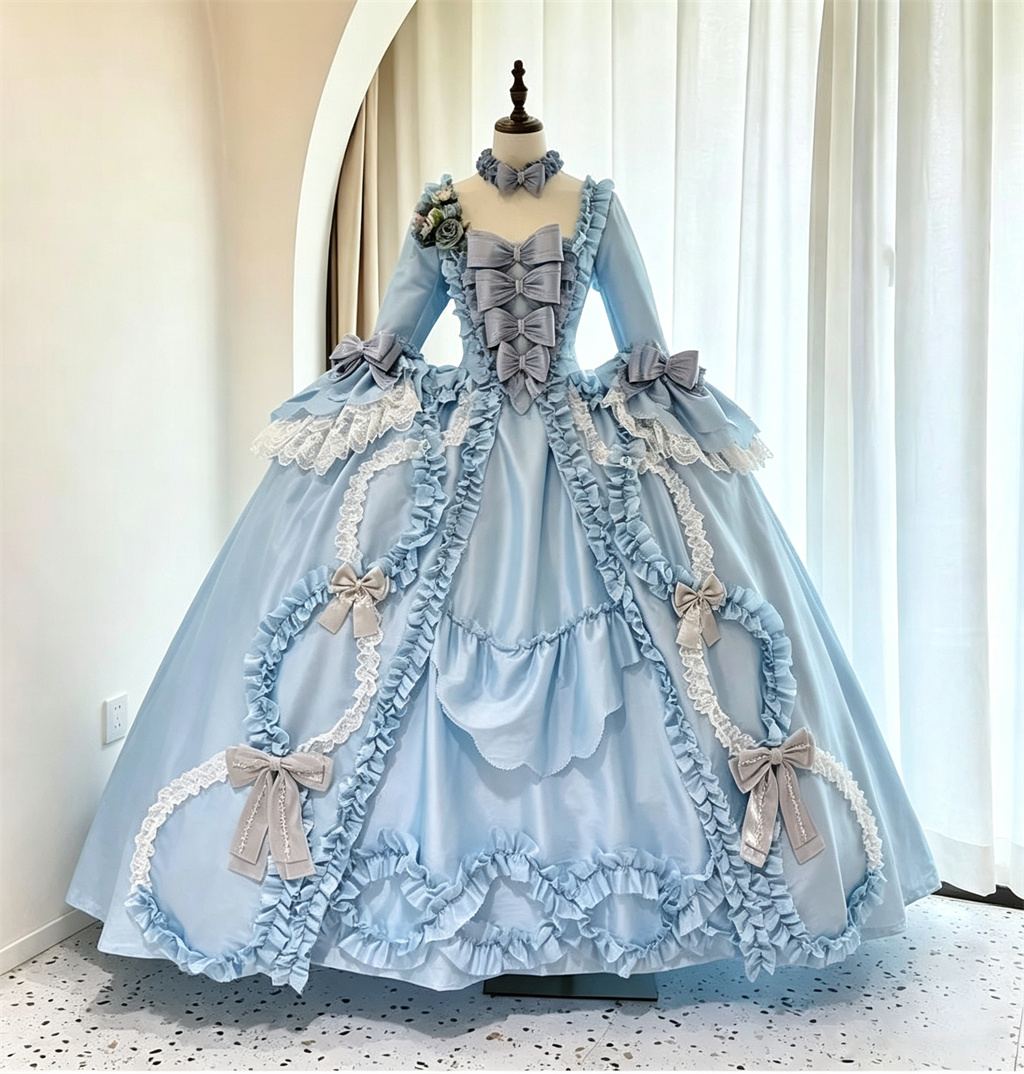 18th Century Rococo Blue Robe  - đánh giá và giá Bathrobe