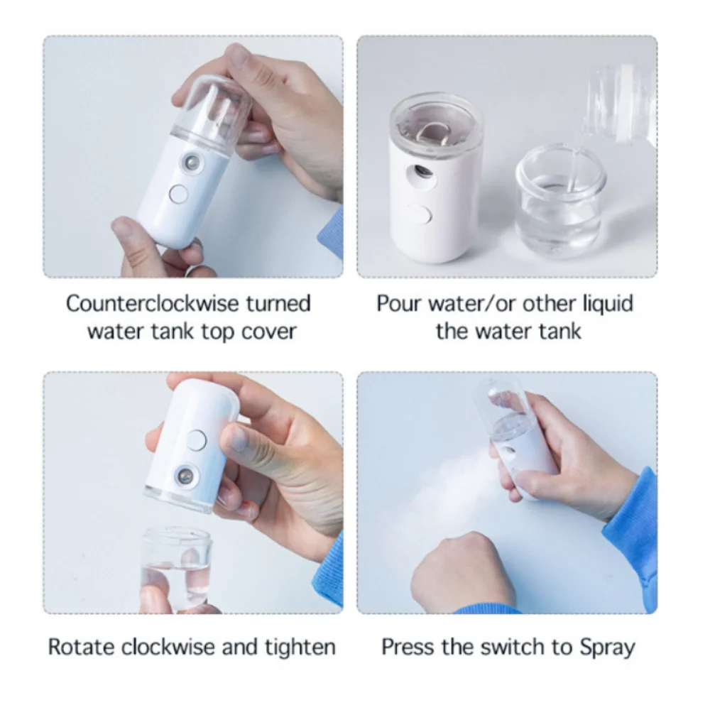 Portable Small Facial Steamer  - đánh giá và giá Face Steamer