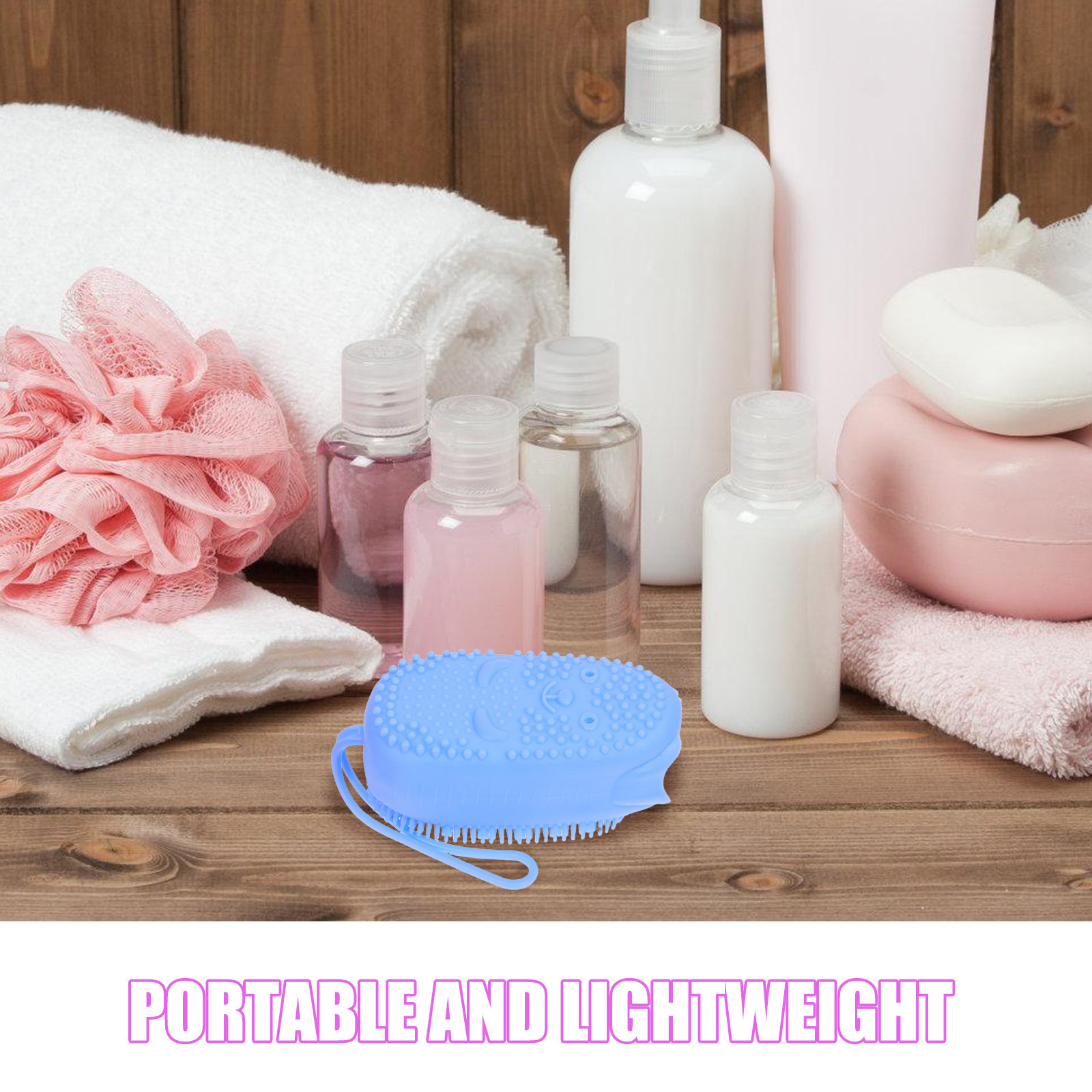 3Pcs Silicone Body Scrubber Du - đánh giá và giá Body Brush