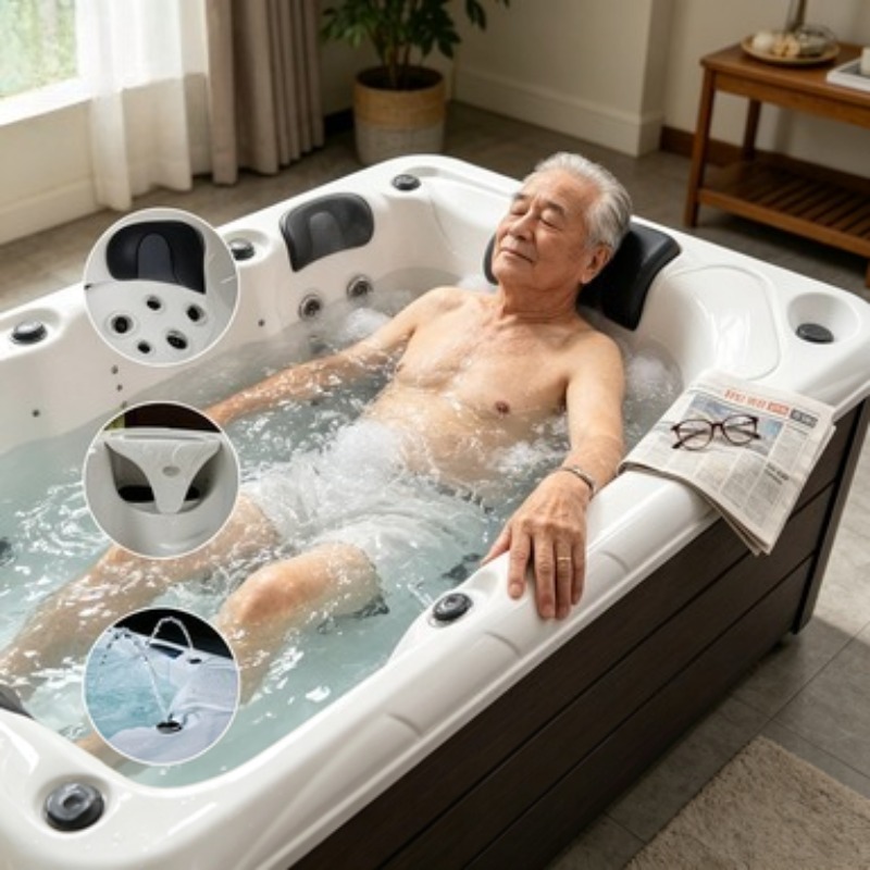 Massage Bathtub Acrylic Whirlp - đánh giá và giá Hot Tub