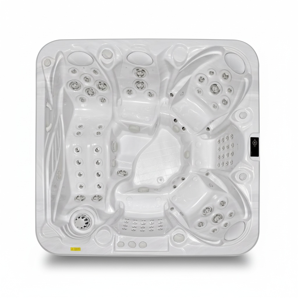 Luxury Hot Tub, 6 Person Acryl - đánh giá và giá Hot Tub