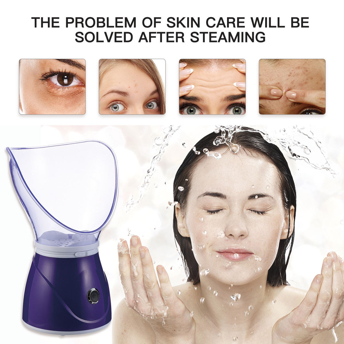 Facial Steamer Nano Face Steam - đánh giá và giá Face Steamer